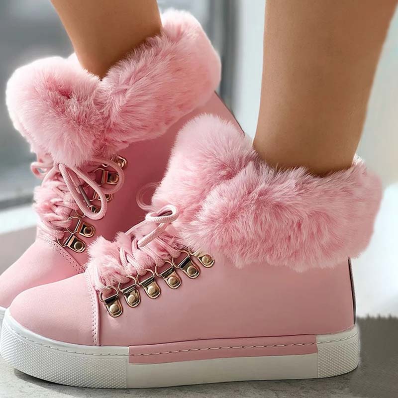 Botines con Forro Interior y Diseño de Tobillo para Mujer | Ideal para Temporada de Invierno