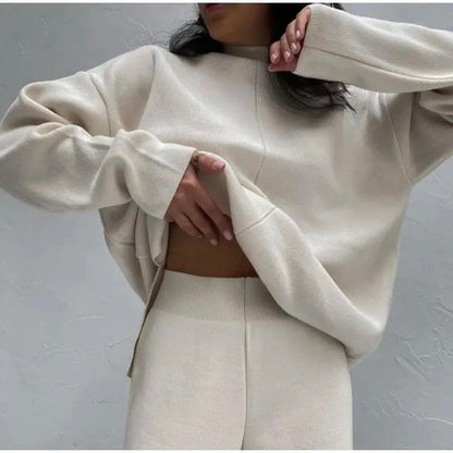 Conjunto de Dos Piezas con Corte Holgado para Mujeres | Ideal para Todas las Estaciones
