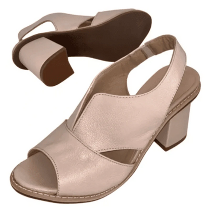 Sandalias De Talón Abierto Con Correa Trasera Para Mujer | Ideales Para Uso Diario Y Temporadas Cálidas