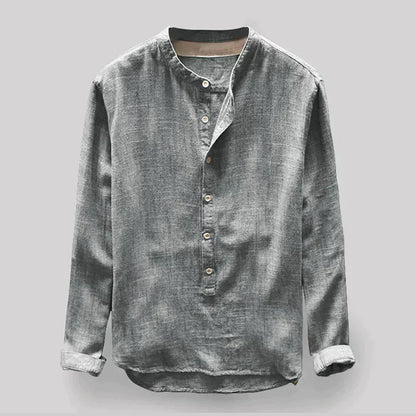 Camisa de Manga Larga de Corte Regular para Hombres | Ideal para Uso Diario y Formal