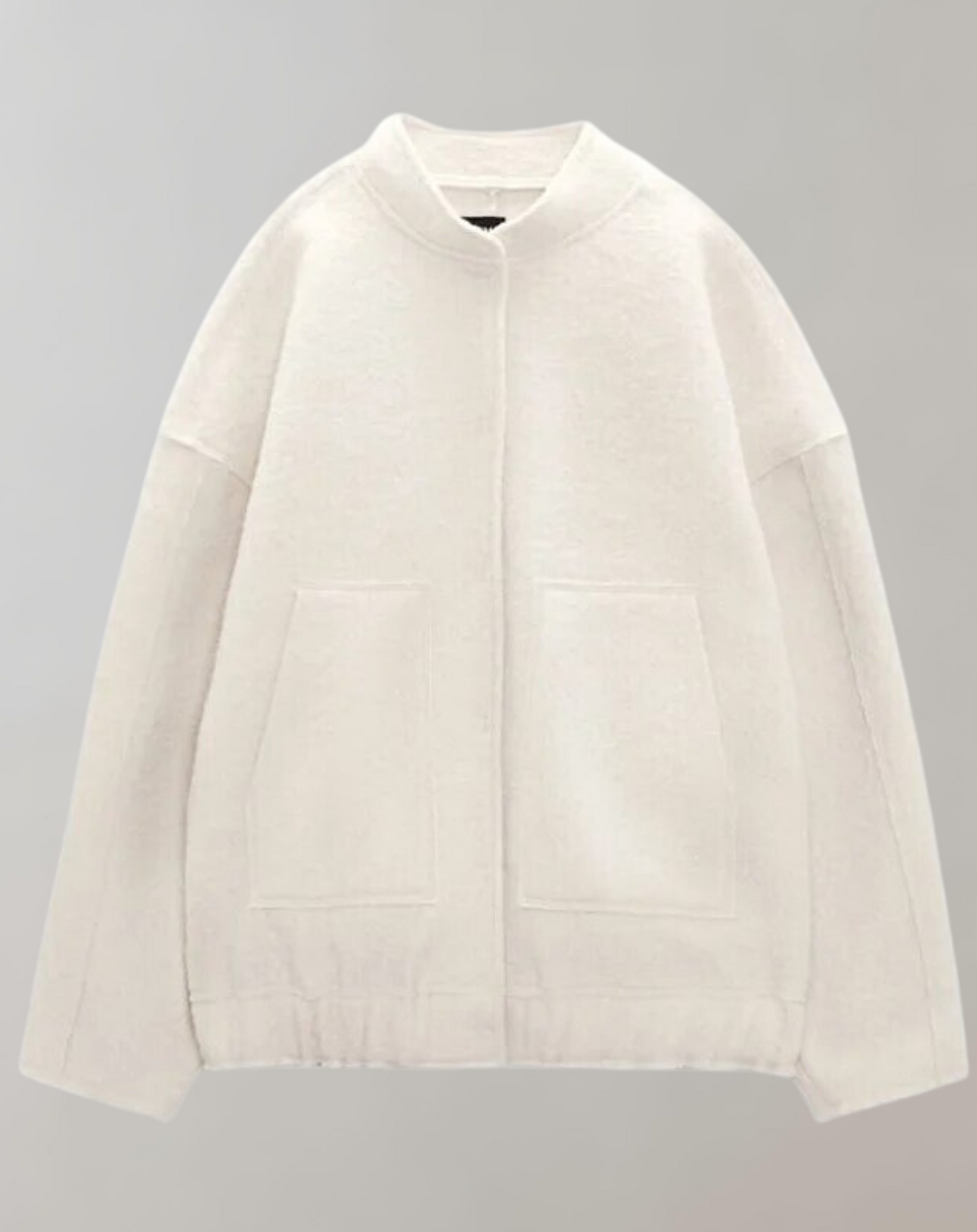 Chaqueta Tipo Bomber Con Diseño Holgado Para Mujer | Ideal Para Uso Diario