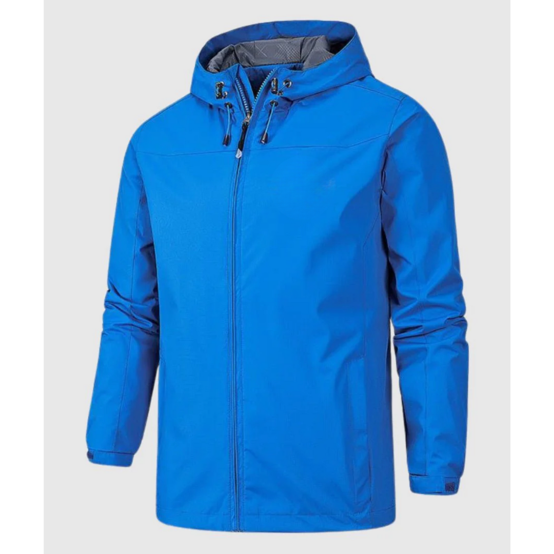 Chaqueta Con Capucha Y Bolsillos Laterales Para Hombre | Ideal Para Uso Diario Y Actividades Exteriores