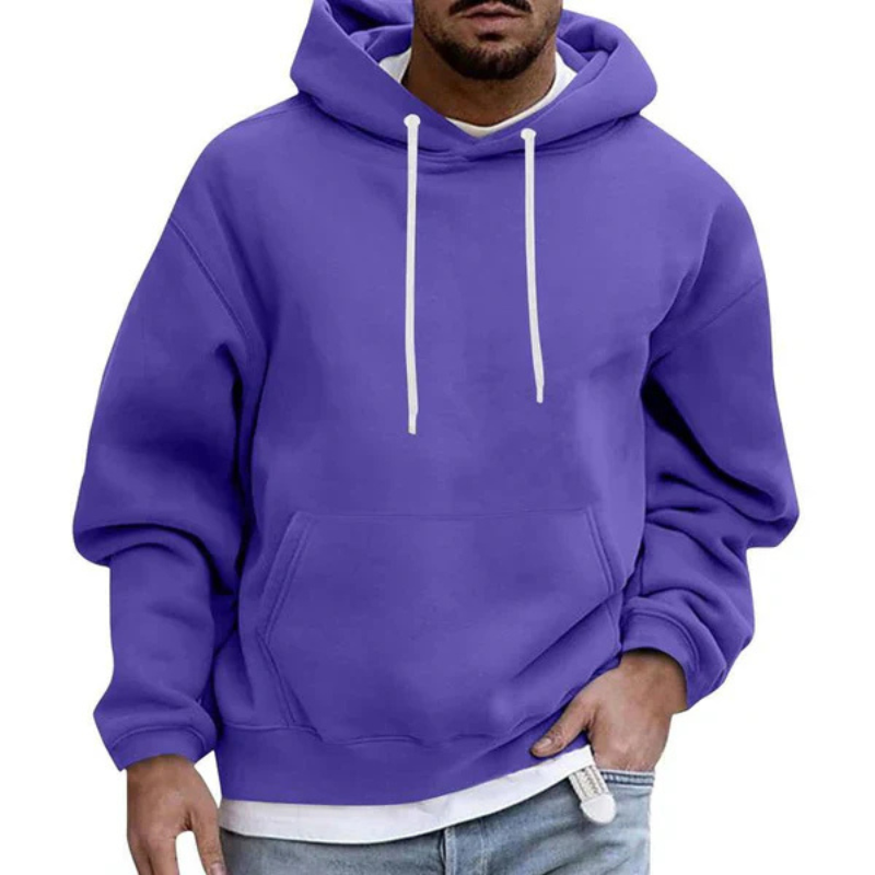 Sudadera con Capucha y Bolsillo Frontal para Hombre | Ideal para Uso Diario