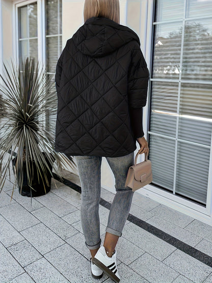 Chaqueta Con Capucha Y Cierre De Cremallera Para Mujer | Ideal Para Actividades Diarias Y Exterior