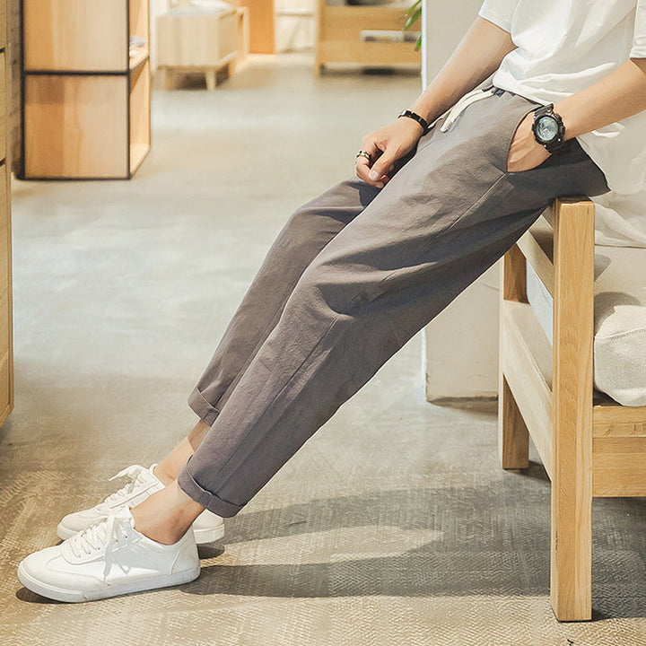 Pantalones Para Hombre Con Corte Holgado Y Pierna Recta Para Hombre | Ideal Para Uso Diario