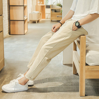 Pantalones Para Hombre Con Corte Holgado Y Pierna Recta Para Hombre | Ideal Para Uso Diario