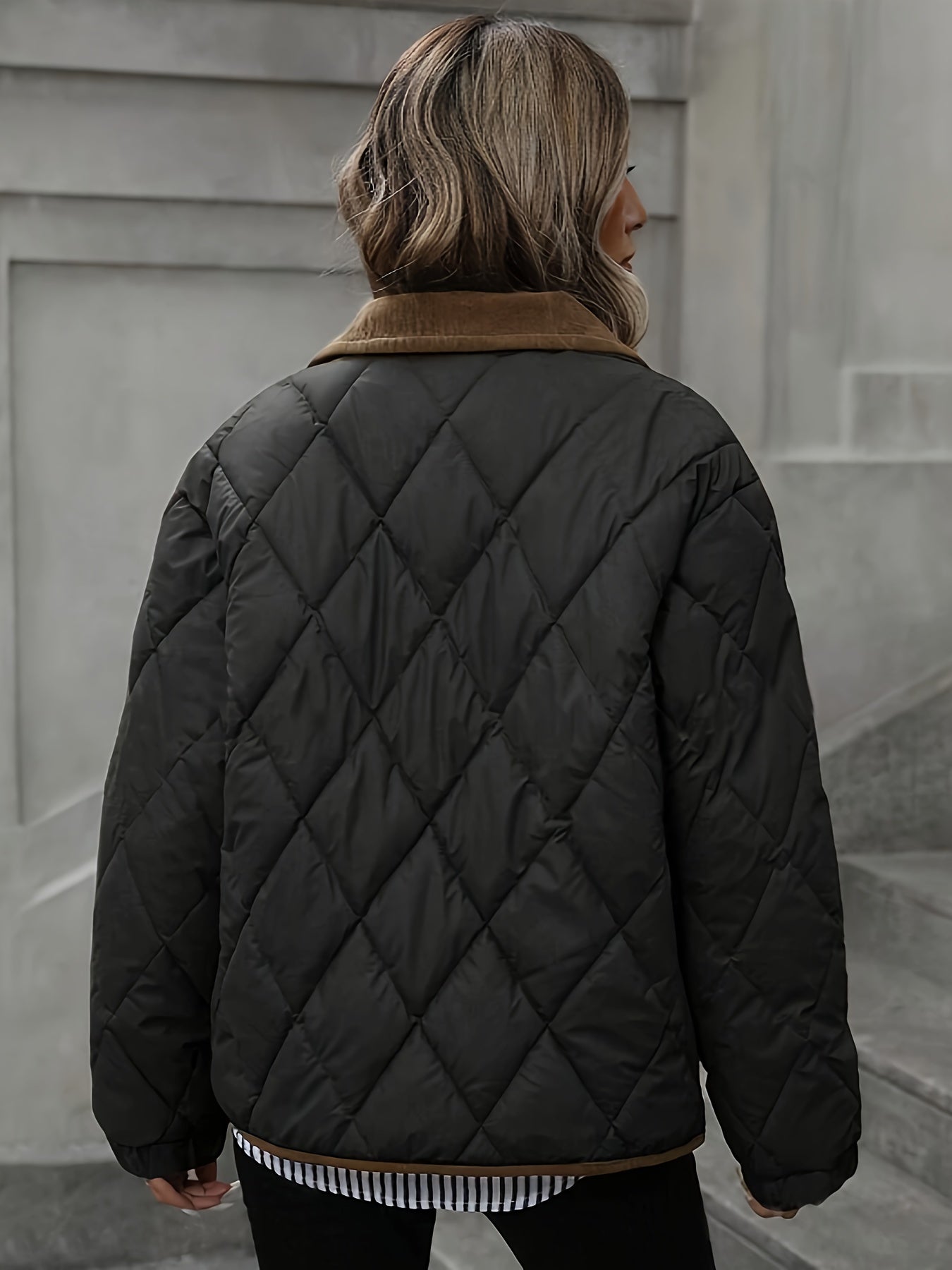 Chaqueta De Entretiempo Con Longitud Media Para Mujer | Ideal Para Temporadas De Transición