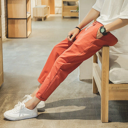 Pantalones Para Hombre Con Corte Holgado Y Pierna Recta Para Hombre | Ideal Para Uso Diario