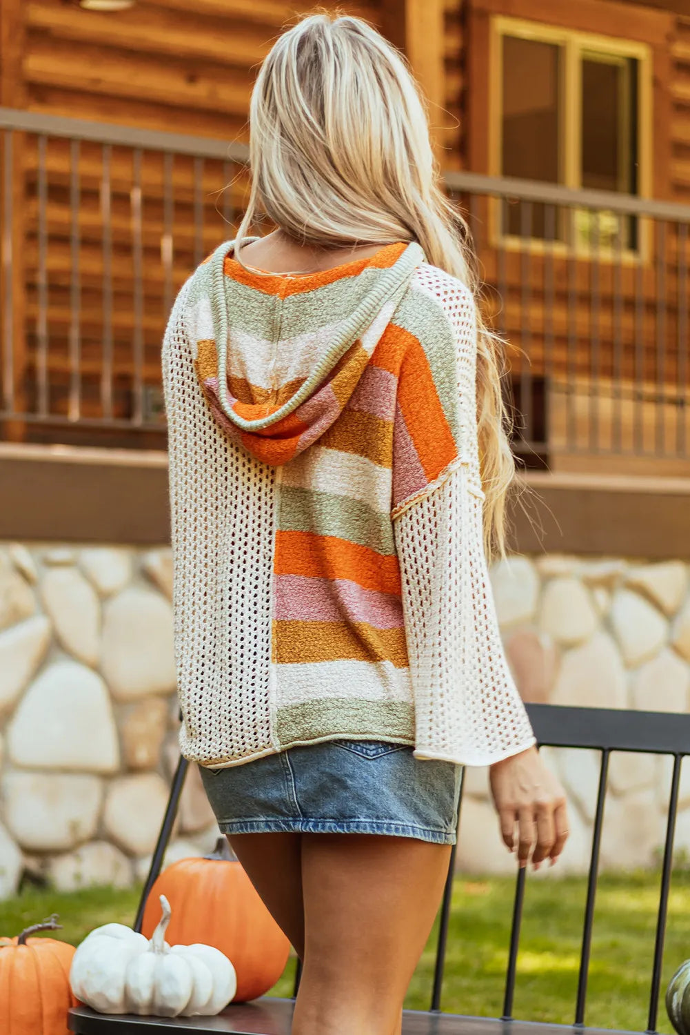 Jersey con Capucha y Diseño Asimétrico para Mujer | Ideal para Días de Media Estación