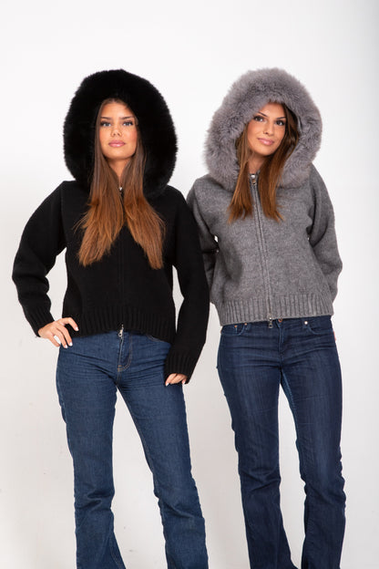 Chaqueta Ajustada con Capucha para Mujer | Ideal para Uso Diario