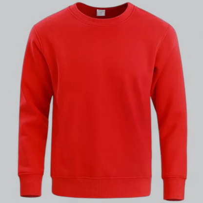 Sudadera de Cuello Redondo con Corte Recto para Hombre | Ideal para Uso Diario