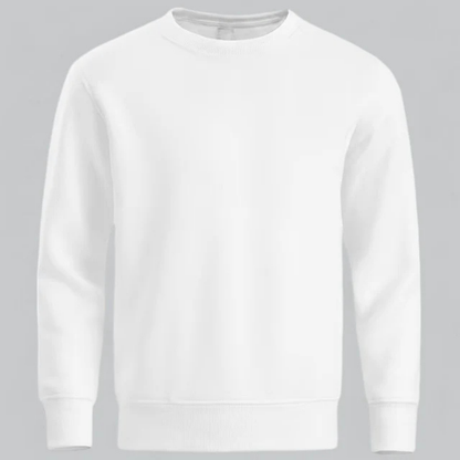 Sudadera de Cuello Redondo con Corte Recto para Hombre | Ideal para Uso Diario