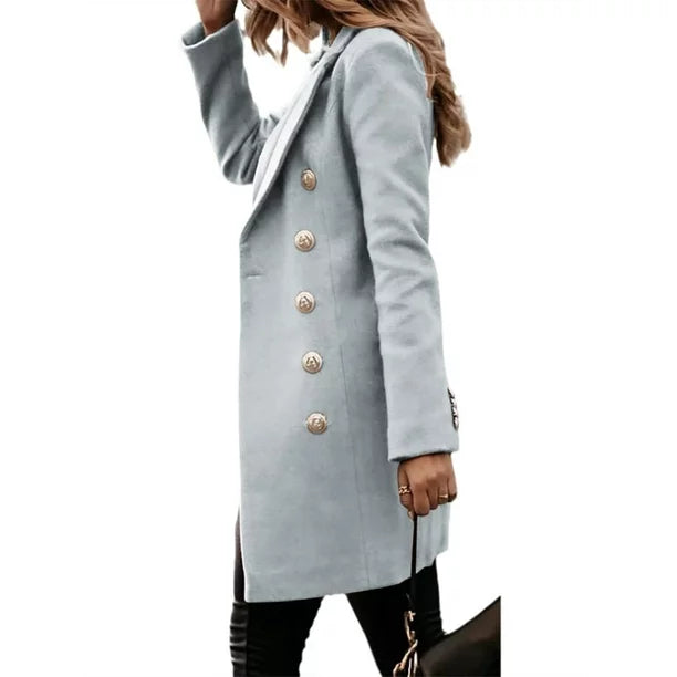 Chaqueta Con Cierre Frontal Y Corte Estructurado Para Mujeres | Ideal Para Uso Diario O Ocasiones Formales