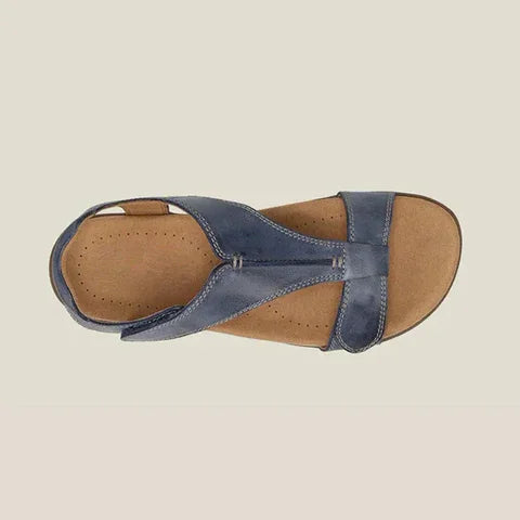Sandalias Con Correa En T Y Cierre Ajustable Para Mujer | Ideales Para Caminatas Y Uso Diario