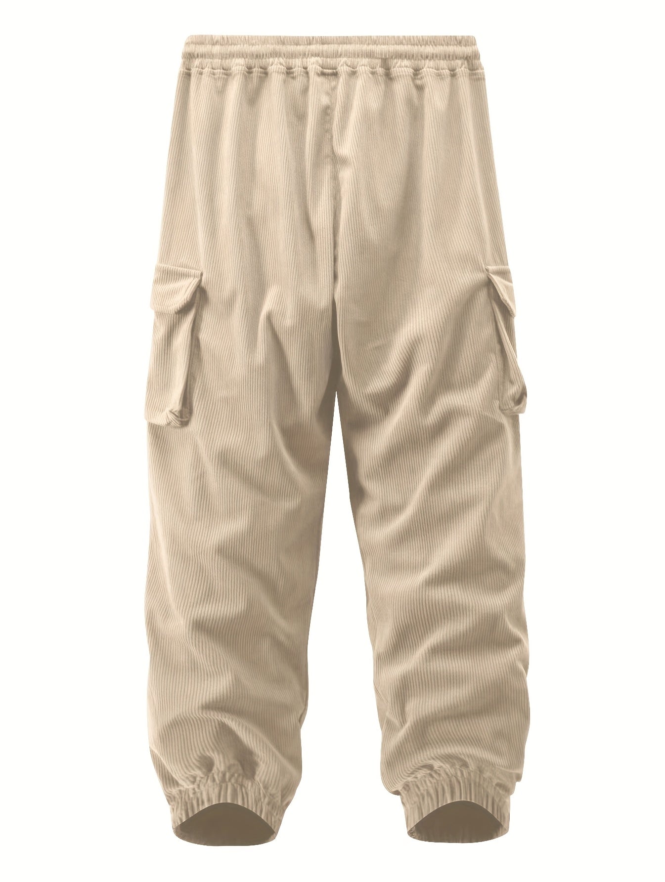 Pantalón Jogger con Bolsillos Cargo y Cintura Elástica para Hombre | Ideal para Uso Diario