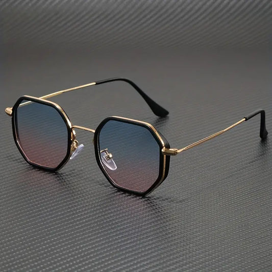 Gafas de Sol Polygonales para Hombres | Ideal para Uso Diario y Exterior