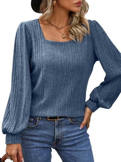 Top Con Escote Estructurado Y Corte Ajustado Para Mujer | Ideal Para Uso Diario Y Entornos Profesionales
