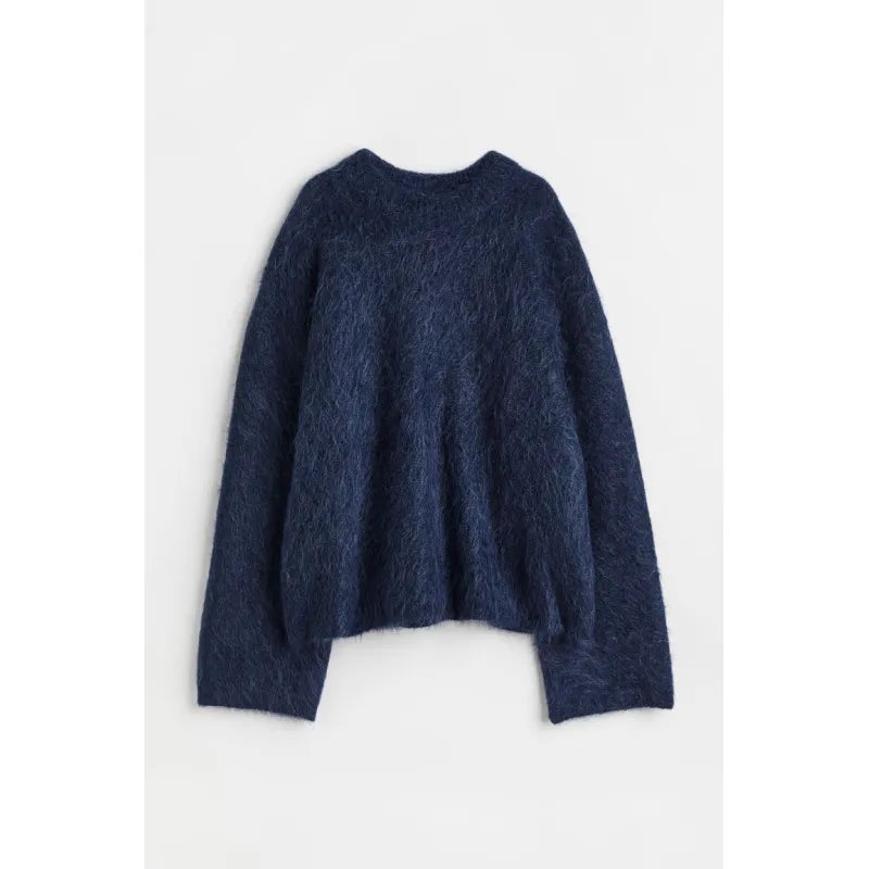 Suéter Oversized Con Diseño Liso Para Mujer | Ideal Para Otoño E Invierno