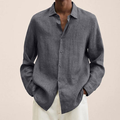 Camisa Con Corte Clásico Para Hombre | Ideal Para Trabajo Y Uso Diario