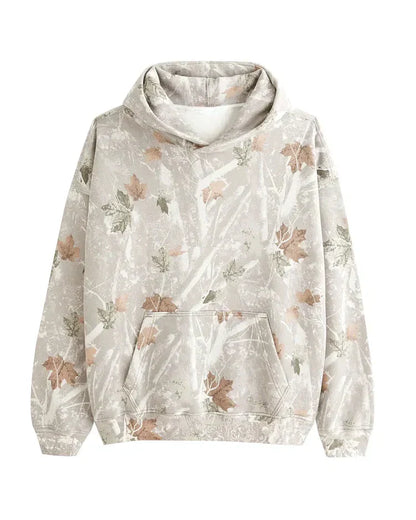 Sudadera Con Capucha e Imprimé Camuflaje Para Hombre | Ideal Para Uso Diario