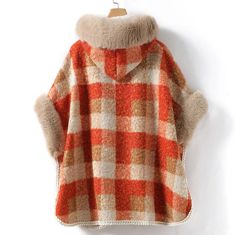 Chaqueta Larga con cuello de Imitación de Pelo y Cierre con Cremallera para Mujer | Ideal para Temporada Fría