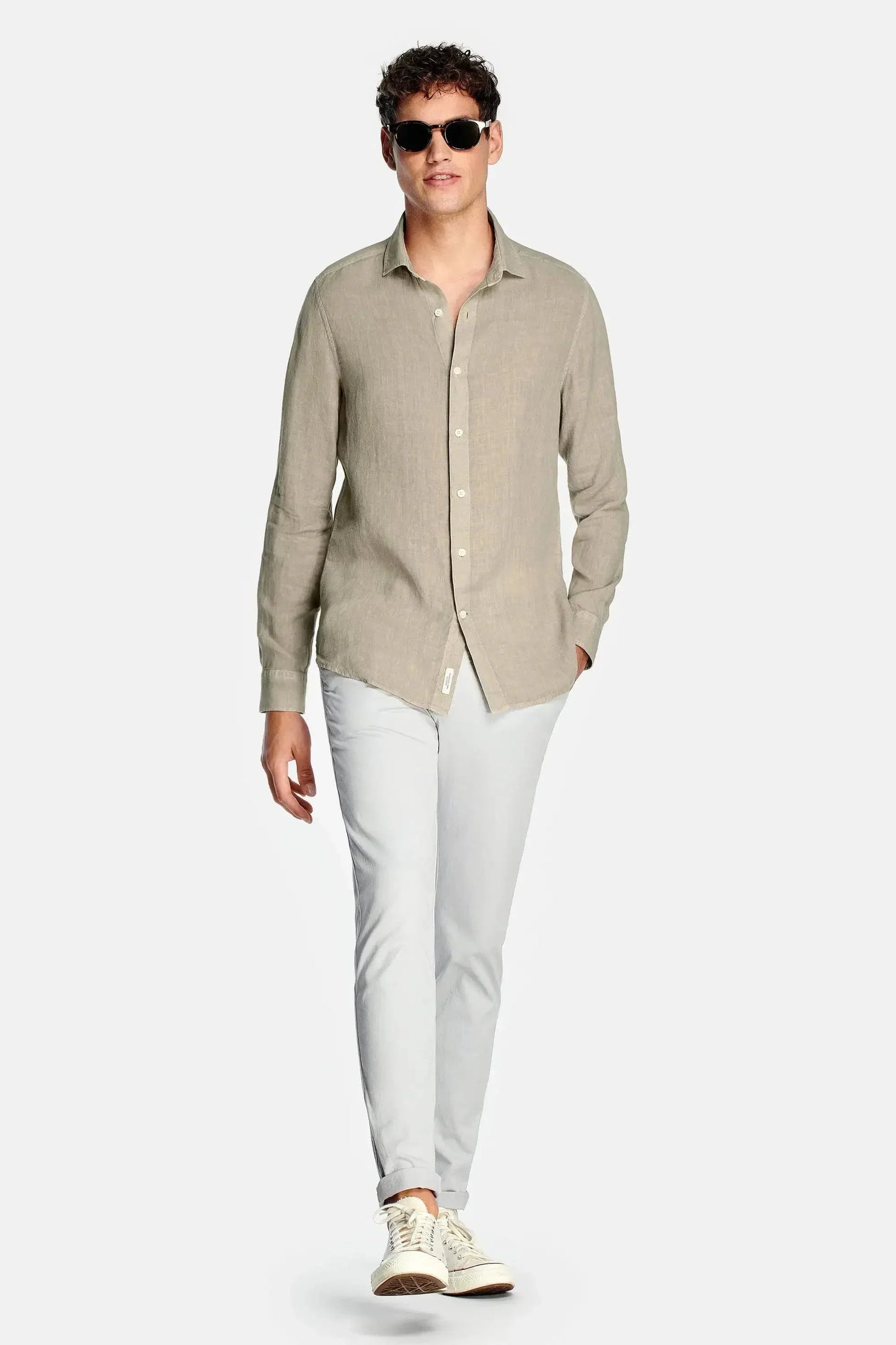 Camisa De Verano Con Cierre Abotonado Para Hombres | Ideal Para Uso En Climas Cálidos