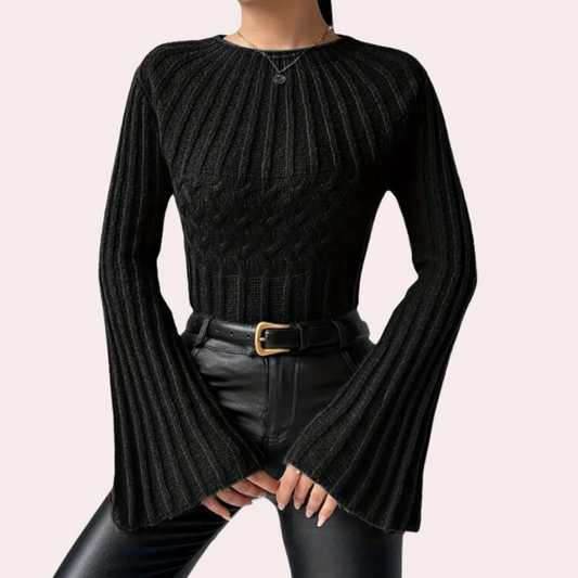 Jersey Ajustado A La Cintura Con Detalle Trenzado Para Adultos | Ideal Para Uso Diario E Informal