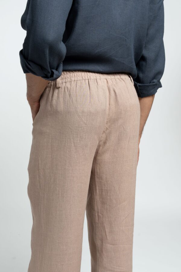Pantalones Para Hombre Con Corte Recto Y Pliegue Simple | Ideal Para Días Calurosos