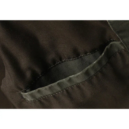 Chaqueta Con Cuello Alto Y Cierre De Botones Para Hombre | Ideal Para Uso Diario