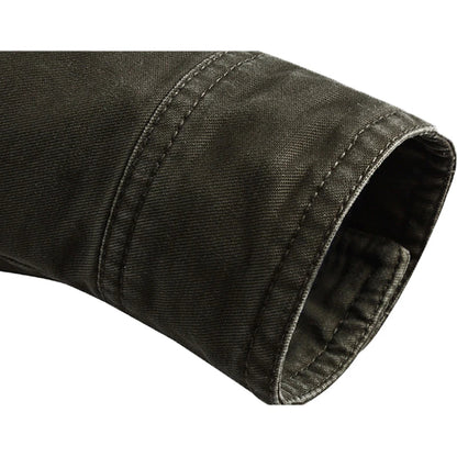 Chaqueta Con Cuello Alto Y Cierre De Botones Para Hombre | Ideal Para Uso Diario