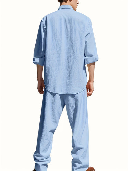 Conjunto Para Hombre Con Piezas Coordinadas | Ideal Para Días Cálidos