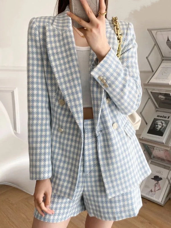 Blazer Con Cierre Frontal Y Bolsillos Con Solapa Para Mujer | Ideal Para Actividades Diarias Y Profesionales
