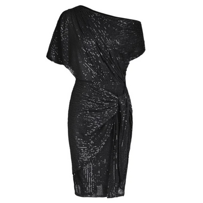 Vestido Ajustado con Manga Corta para Mujer | Ideal para Eventos de Noche