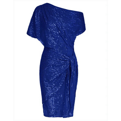 Vestido Ajustado con Manga Corta para Mujer | Ideal para Eventos de Noche