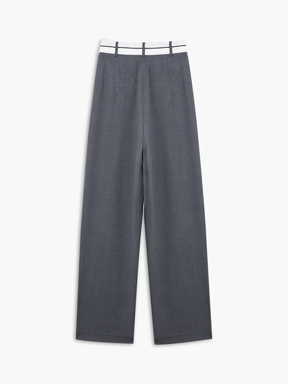 Pantalón Recto Con Ajuste Regular Para Mujer | Ideal Para Uso Diario