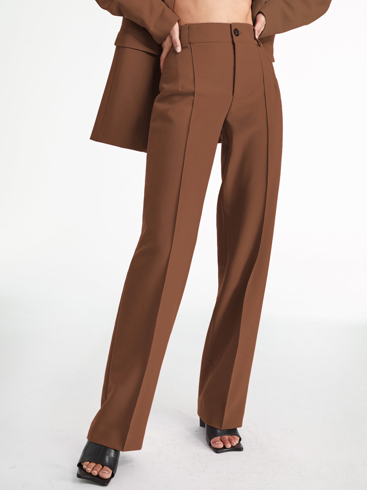 Pantalón de Corte Recto para Mujer | Ideal para Uso Diario
