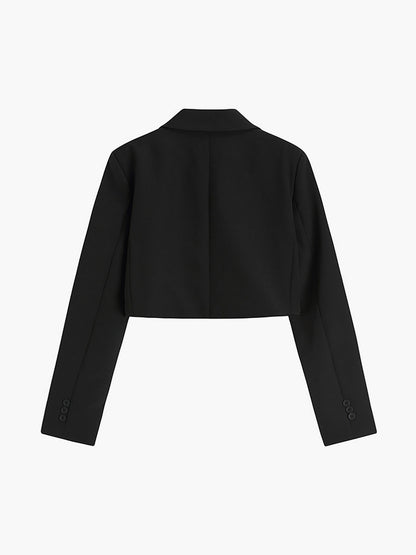Blazer con Mangas Largas y Corte Regular para Personas Adultas | Ideal para Uso Profesional y Diario
