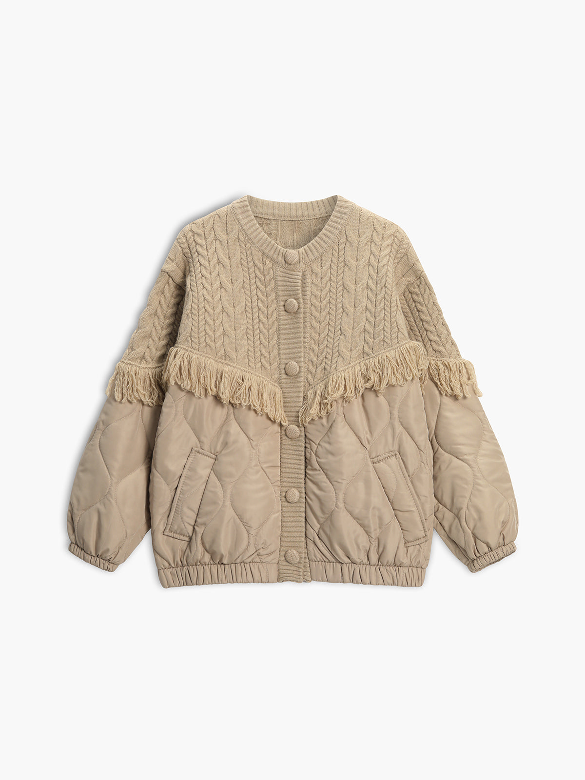 Chaqueta Con Parte Superior Texturizada Para Adultos | Ideal Para Media Estación