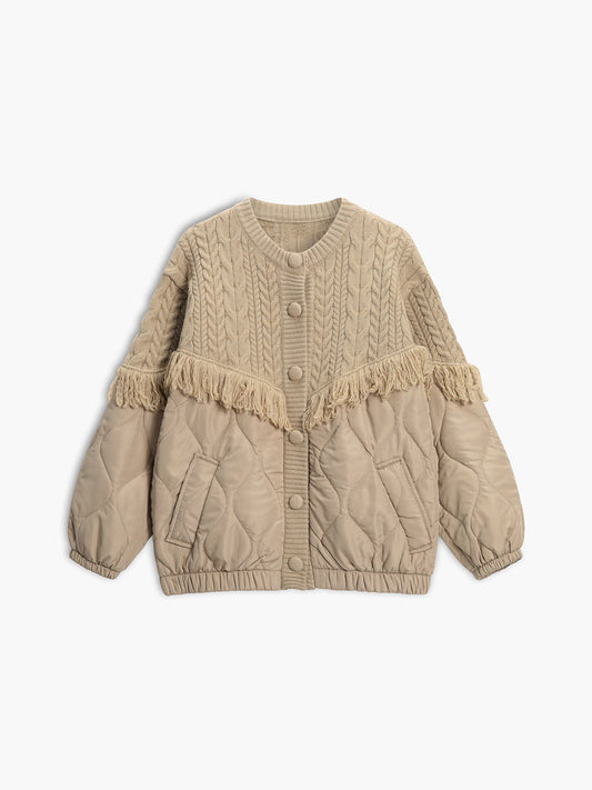 Chaqueta Con Parte Superior Texturizada Para Adultos | Ideal Para Media Estación