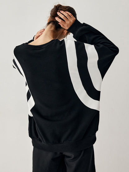 Jersey Con Rayas Laterales Y Corte Recto Para Mujer | Ideal Para Uso Diario