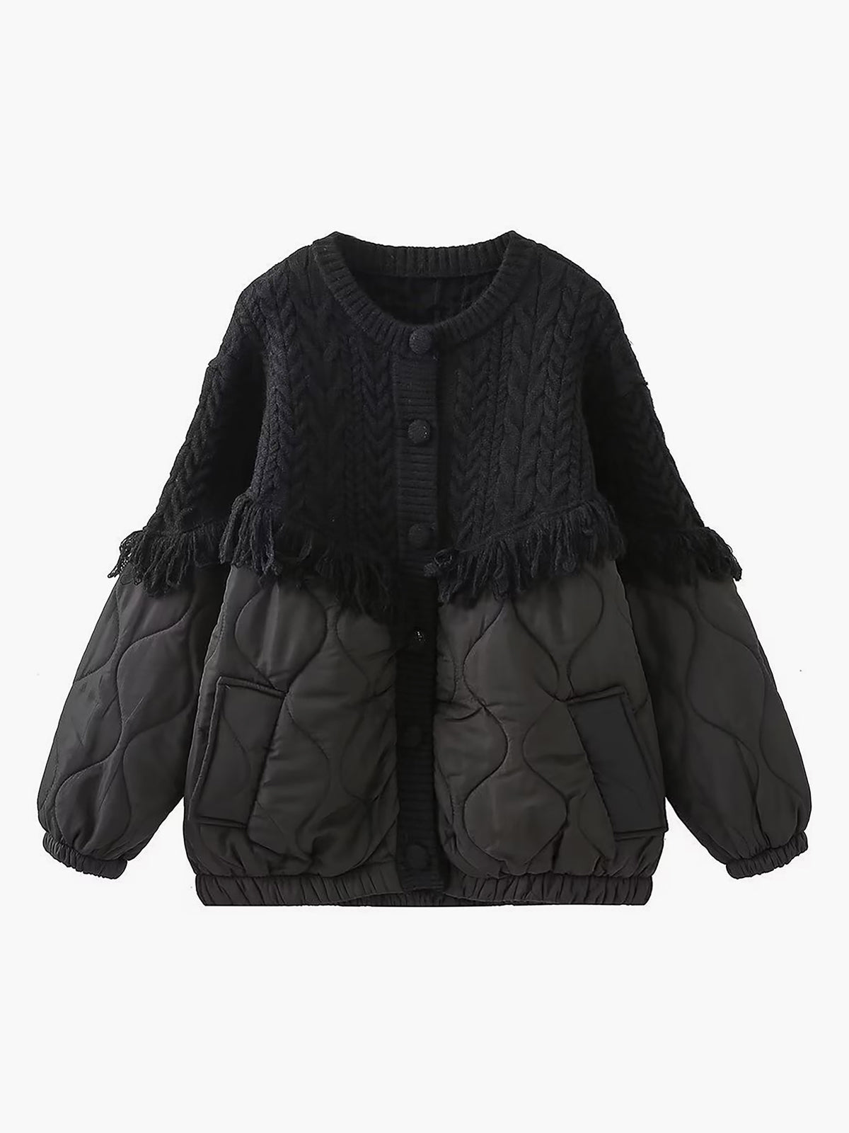 Chaqueta Con Parte Superior Texturizada Para Adultos | Ideal Para Media Estación
