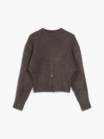 Jersey de Media Cremallera con Corte Relajado para Mujer | Ideal para Días de Invierno