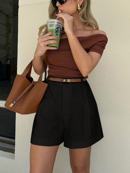 Short Con Corte Versátil Para Uso Diario Para Mujer | Ideal Para Todo El Año