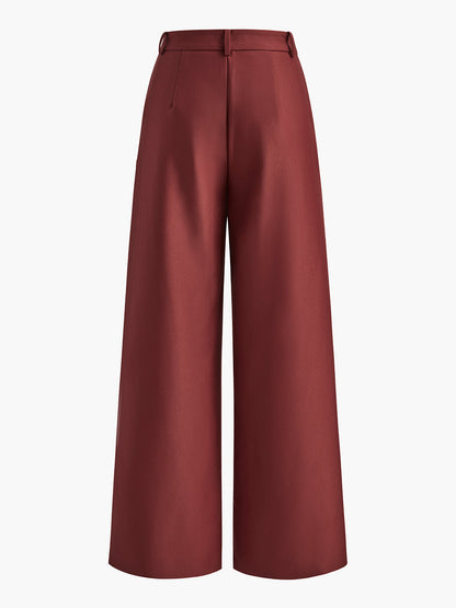 Pantalón De Corte Recto Para Mujer | Ideal Para Trabajo Y Actividades De Ocio