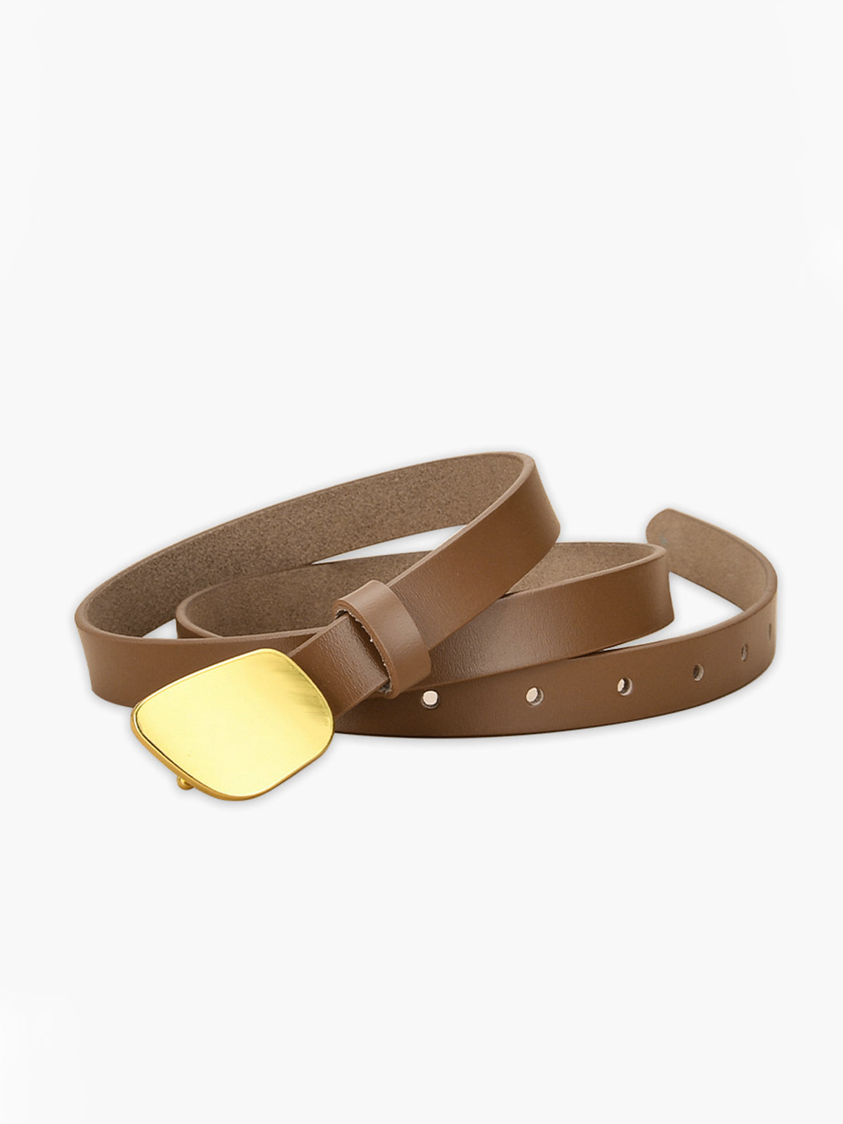 Cinturón Con Botón Dorado Para Adultos | Ideal Para Uso Diario U Ocasional