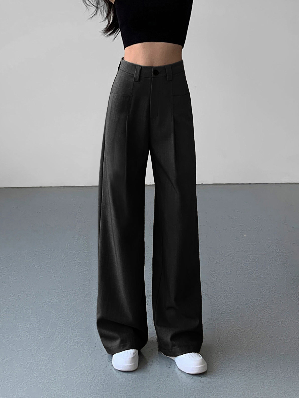 Pantalón Largo De Corte Recto Para Mujer | Ideal Para Uso Diario Y Profesional
