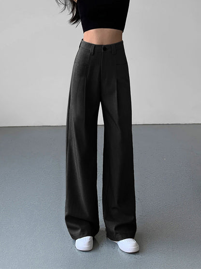 Pantalón Largo De Corte Recto Para Mujer | Ideal Para Uso Diario Y Profesional