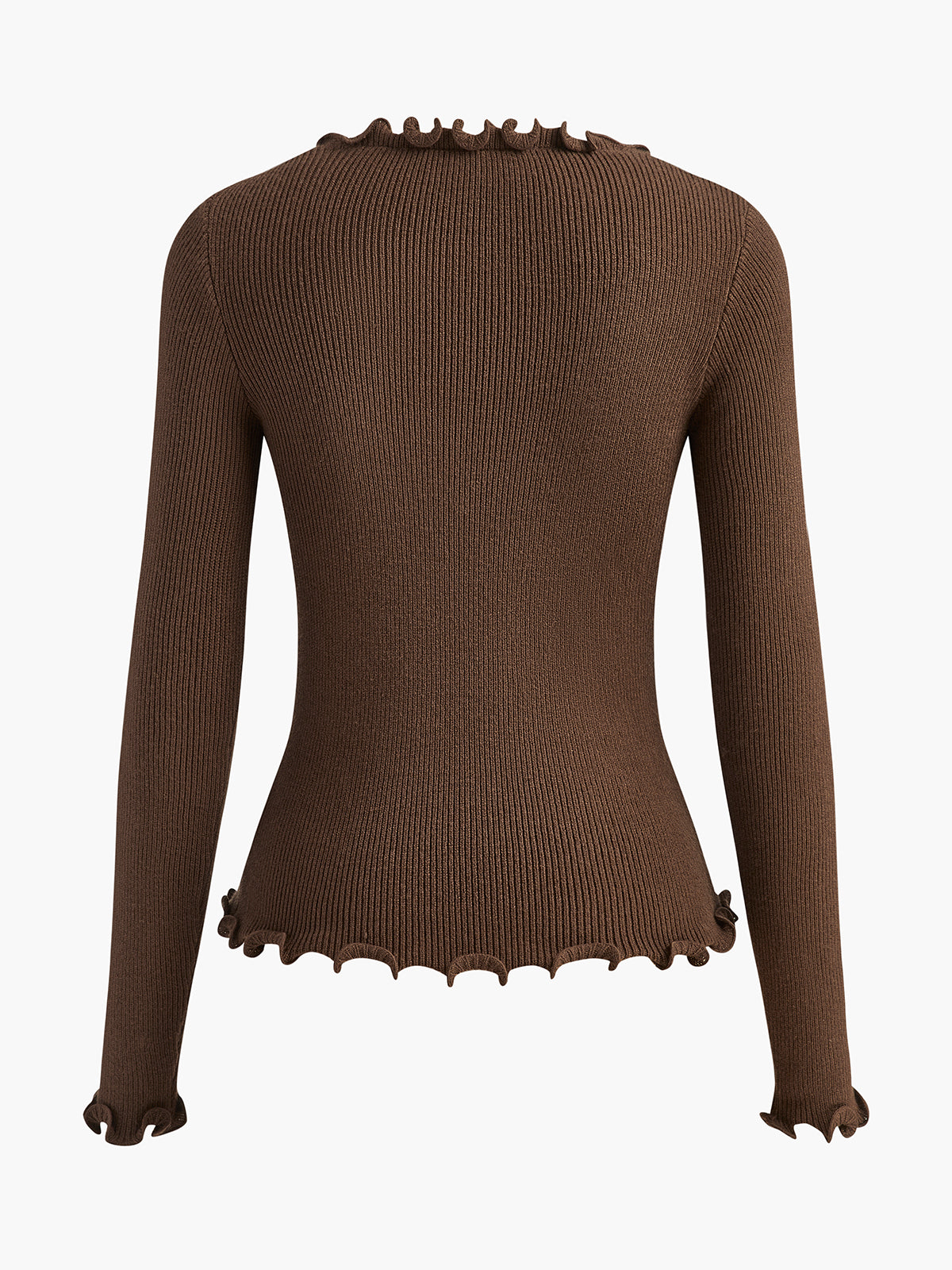 Cardigan Ajustado Con Cierre De Nudos Para Mujer | Ideal Para Superposición Y Uso Diario