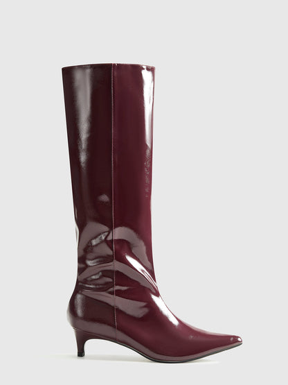 Botas Hasta La Rodilla Con Punta Definida Para Mujer | Ideal Para Uso Diario