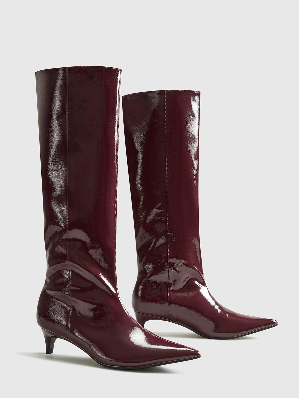 Botas Hasta La Rodilla Con Punta Definida Para Mujer | Ideal Para Uso Diario